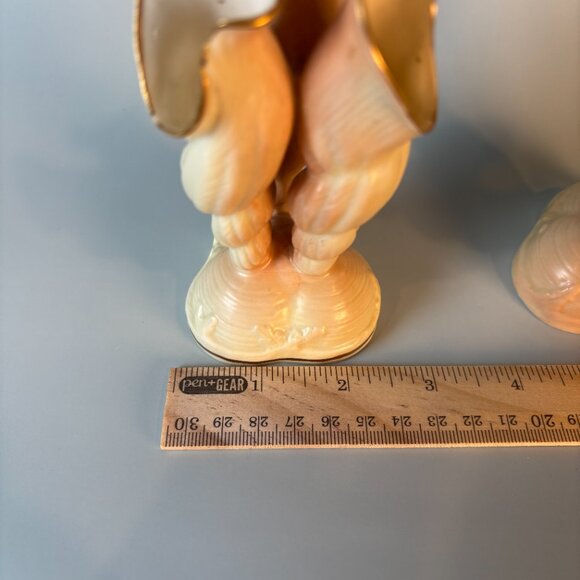 Royal Ivory Porcelain Deep Sea Sponge Sculptures Coastal or Nautical Home Decor - Picture 8 of 10